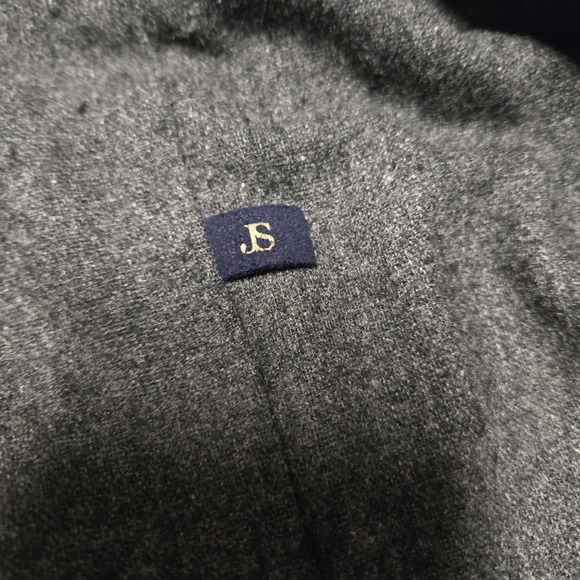 Mens Jacob Siegel  40R Loro Piana 100% Wool Black Coat - Picture 8 of 11